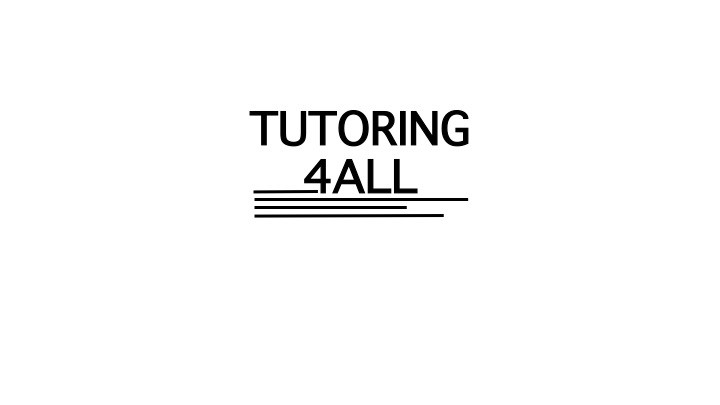 Tutoring4All Pic 1