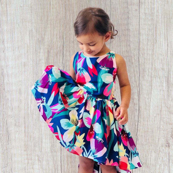 Elfin Kidz Pic 1 - Comfy Cute Hi Lo Dress