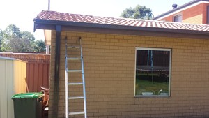 gutter & roof Pic 5 - Replacement gutter