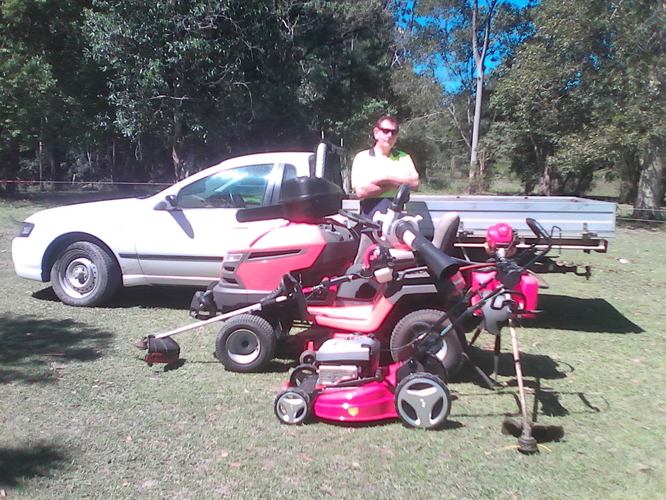 Al's Lawn Mowing Pic 1 - RELIABLE FRIENDLY SERVICE Garden Clean Ups Small Large Lawns Ride On Acreage Mowing Whipper Snipping Green Waste Removal