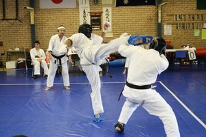 Japanese Academy of Martial Arts Pic 4 - Our school karate tournament fighting