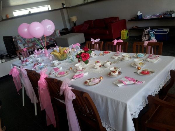 High Tea Ladies Pic 1 - Little Princess Party set up