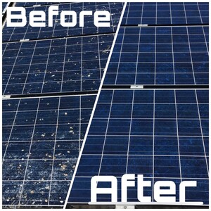 Solar Wash Pic 5 - Restore and increase your solar panel output