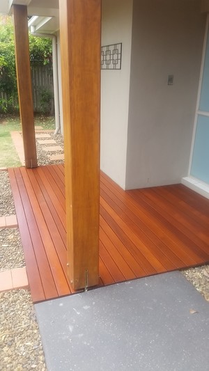 Robert's Handyman & Carpentry Service Pic 2 - Decking after