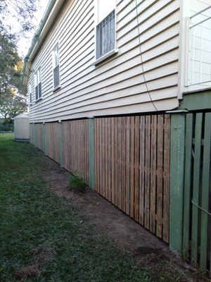 Robert's Handyman & Carpentry Service Pic 5 - Battening after