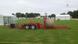 Shamrock Metal Fabrication Pic 4 - Hay Trailer