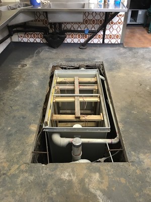 Drainpro Pic 4 - Grease trap Installation