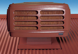 Russell's Heating Cooling & Hot Water Pic 5 - Brivis Advance Evaporative Cooler these models sit low on the roof and have all the up to date features Economical to run See in store for details