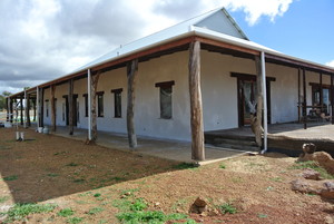 MEK Plastering Pic 2 - Straw bale house lime rendering