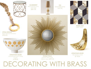 The Styling Group Pic 3 - Decorating with Brass