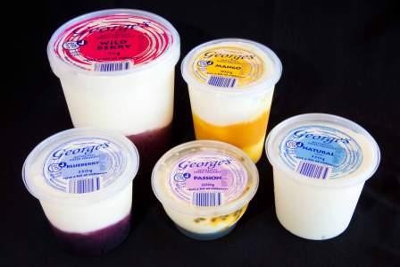 Georges Yoghurt Pic 1 - try them all