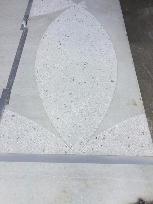 Akmin Mobile Sandblasting Pic 1 - Sandblasting on a precast panel by John