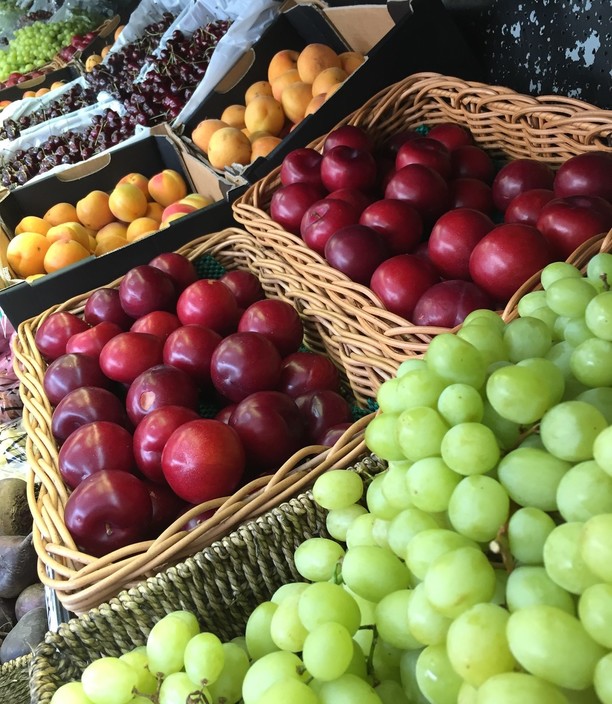 Greengrocers Pantry Pic 1 - Selection of bright and tasty summer fruits on display