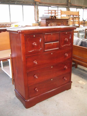 Giddens Furniture Restoration Pic 3 - Tall boy chest restored