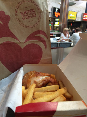 Red Rooster: Robina Pic 3 - Lunch in the food court