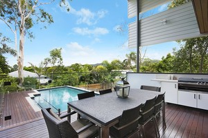 Cityscapes Pools And Landscapes Pic 2 - Outdoor tropical Brisbane Oasis designed and built by Cityscapes Pools and Landscapes