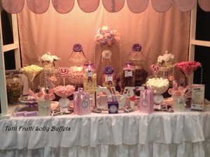 Tutti Frutti Lolly Buffets Pic 3 - Pink Purple Buffet