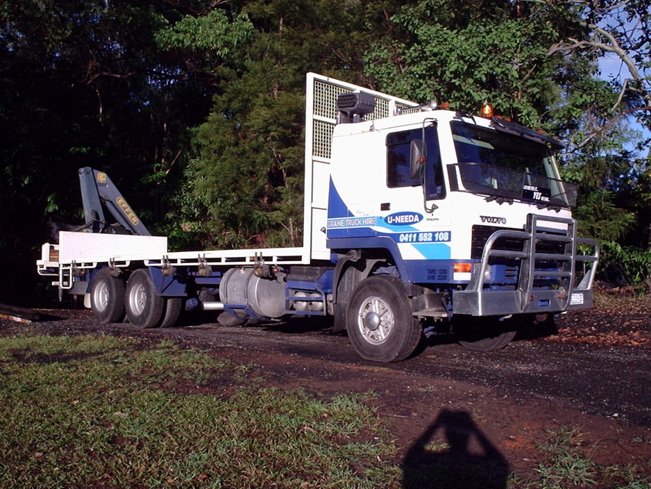 U -needa Crane Truck Hire Pic 1 - Ready to go