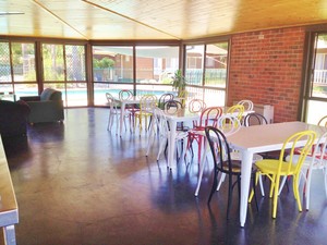 BIG4 Albury Tourist Park Pic 2 - BIG4 Albury Tourist Park camp kitchen