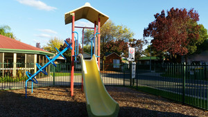 BIG4 Albury Tourist Park Pic 3 - The childrens playground at BIG4 Albury Tourist Park