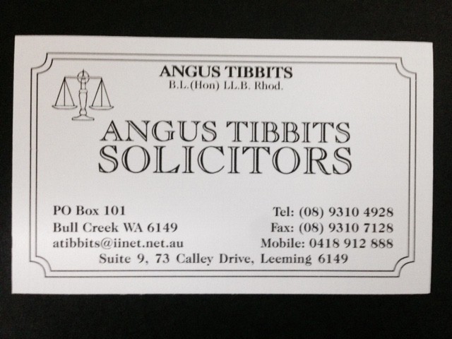 Angus Tibbits Solicitors Pic 1