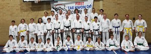 First Tae Kwon Do Ocean Reef Pic 5 - 2016 Class Photo