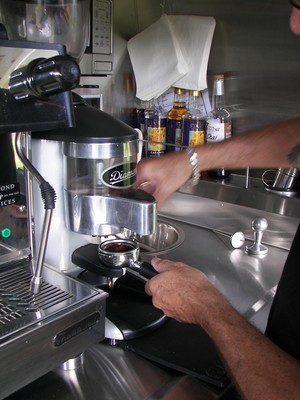 Cafe Kahuna Pic 3 - Coffee Machine