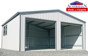 Australian Sheds and Carports Pic 2 - Double Garage Sheds