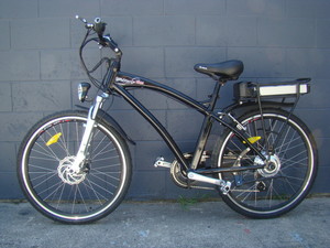 Range Bikes Pic 3 - Mens Black Electric Bike