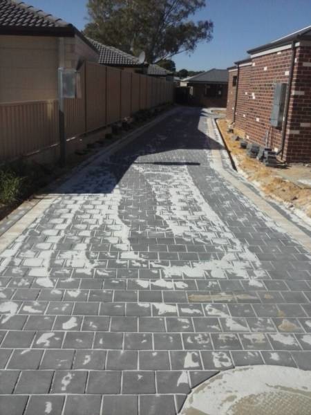 JB's Brick Paving Pic 1 - Completed Paving Driveway installation