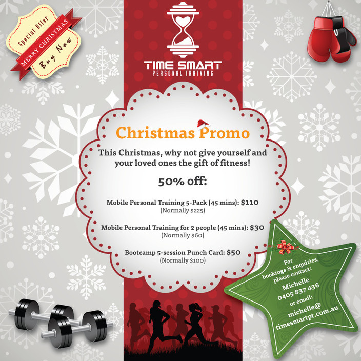 Time Smart Personal Training Pic 1 - Christmas 2013 Promo