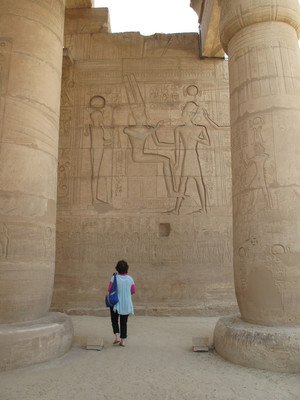 LUXOR Light Ascension Pic 5 - At the Ramesseum West Bank Luxor