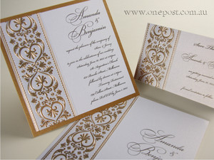 Wedding Invitations by One Post Pic 2 - amore wedding invitation