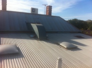 Adelaide Tile Coatings Pic 5 - Before Picture Dont forget your weathered old iron roof can be restored too