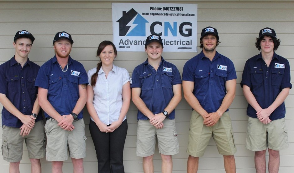 CNG Advanced Electrical Pic 1 - The team