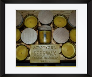 Scentgirl Pic 3 - Pure organic Australian made beeswax candles