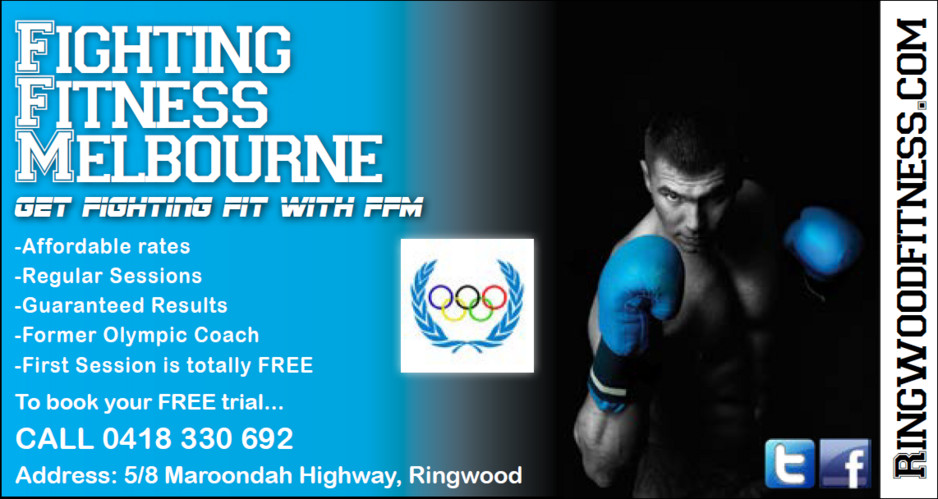 Fighting Fitness Melbourne Pic 1 - Fighting Fitness Flier