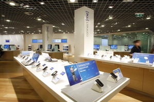 Talbot Group Consulting Pic 3 - Telstra Icon Store Corner Bourke and Swanston the view of the upper level