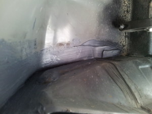 BPC Auto Inspect Pic 3 - Vehicle Inspection Showing Accident Repairs