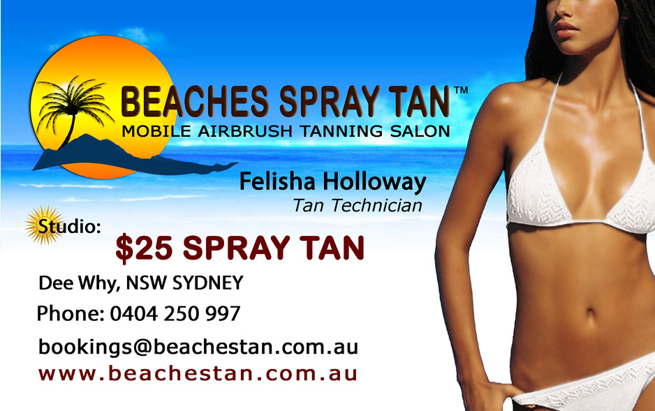 Beaches Spray Tan Mobile Tanning Salon Pic 1