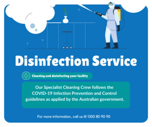 Versatile Cleaning Services Pic 3 - Disinfection Services