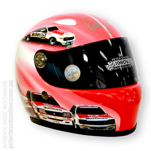 Peter Brock Online - Authentic Peter Brock Merchandise Online Pic 4 - Peter Brock Mini Helmet 2 of 3