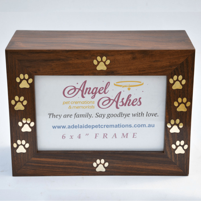 Angel Ashes Pet Cremations Pic 1 - Brass Paws Photo Box 119