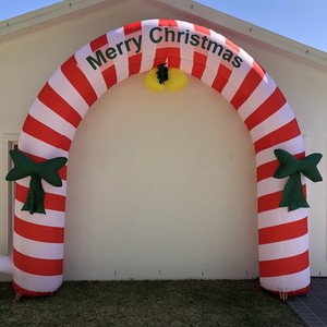 Christmas Complete Pic 4 - Inflatable Merry Christmas Arch 4m x 45m