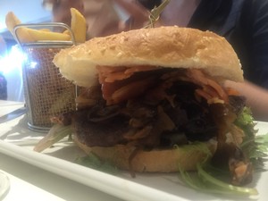 Palm Beach Surf Life Saving Club Pic 2 - Steak burger