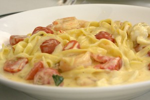 Buskers Pic 3 - beautiful creamy pescatore pasta