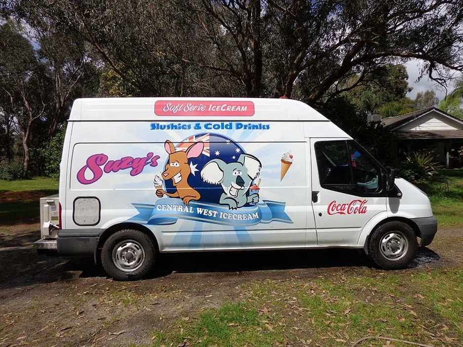 Suzy's Ice Cream Van Pic 2 - Suzys Ice Cream Van Perth