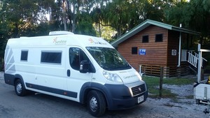 Aussie Bargain Car Rentals Pic 5 - Fiat Ducato sleeps four Sunshine Campervan and RV Hire