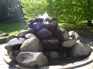 Fitzroy Gardens Pic 2 - The dolphin fountain