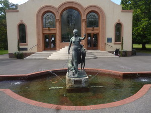 Fitzroy Gardens Pic 3 - The statue of Artemis Diana